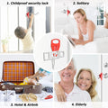 AceMining Portable Door Lock Home Security Door Lock Travel Lockdown Locks for Additional Safety and Privacy Perfect for Traveling Hotel Home