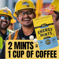 Viter Energy Caffeinated Mints 40Mg Caffeine, B Vitamins, Sugar Free. (Wintergreen, 20Pcs, 6 Pack)