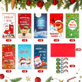 24 Pack Christmas Money Holders for Cash Christmas Money Holder for Cash Gifts with Envelopes for Cash Xmas Decoration, Holiday, and New Year Cash