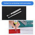 14Pcs Rivet Setter, Leather Die Punch Snap kit, Stainless Steel Rivet Setting Tool for Bag Making DIY Leather Crafts with Non Slip Base |