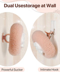 Super Soft Sunflower Suction Cup Bath Ball, 2025 Upgraded 2-In-1 Sunflower Ball Exfoliating Bath Sponge Cleaning Brush, Mesh Shower Body Sponge