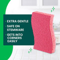 Scotch-Brite Delicate Clean Non-Scratch Scrub Sponge, 3 Pack 3 Count