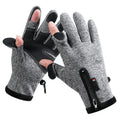 Women'S Men'S Winter Gloves, Cold Weather Warm Gloves,Running,Hiking,Fishing,Hunting,Finger Touch Screen Gloves