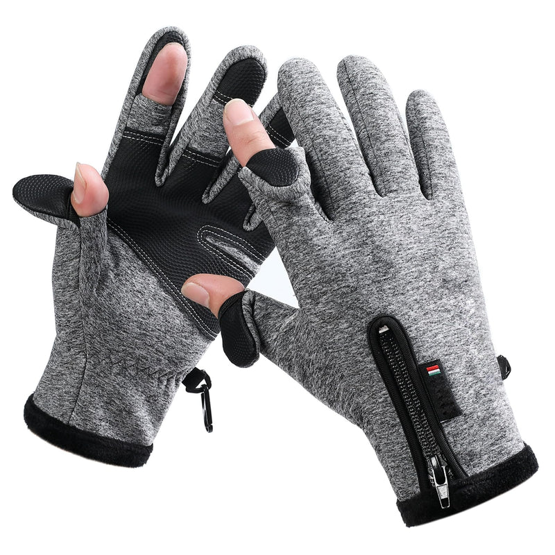 Women'S Men'S Winter Gloves, Cold Weather Warm Gloves,Running,Hiking,Fishing,Hunting,Finger Touch Screen Gloves