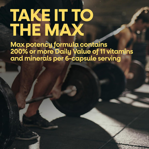 Nature's Way Alive! Max6 Potency Adult Complete Multivitamin, No Iron, 90ct | No Iron Added, Antioxidant Vitamins A, C, E, B-Vitamins Including
