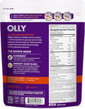 OLLY Immunity Sleep Gummy, Immune and Sleep Support, 3Mg Melatonin, Echinacea, Zinc, Vitamin C, Chewable Supplement, Berry - 60 Count