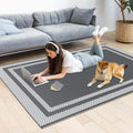 HappyTrends,Outdoor Rug,Patio Rug,Reversible Portable Outdoor Plastic Straw Rug,Camping Rugs for Outside RV,Large Waterproof Area Rugs for