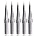 Yakamoz 5Pcs ET Series Soldering Iron Tips ETO Soldering Tip Set Replacement Solder Tips for Weller WE1010NA WES51 WES50 PES51 PES50 WEP70 EC1002