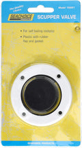 Seachoice Boat Self-Bailing Cockpit Mounted, 2-7/8 In. Scupper Valve Kit