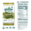 Gimme 20 CT Extra Virgin Olive Oil Organic Seaweed Snacks, 5g, 0.17oz #5 Extra Virgin Olive Oil