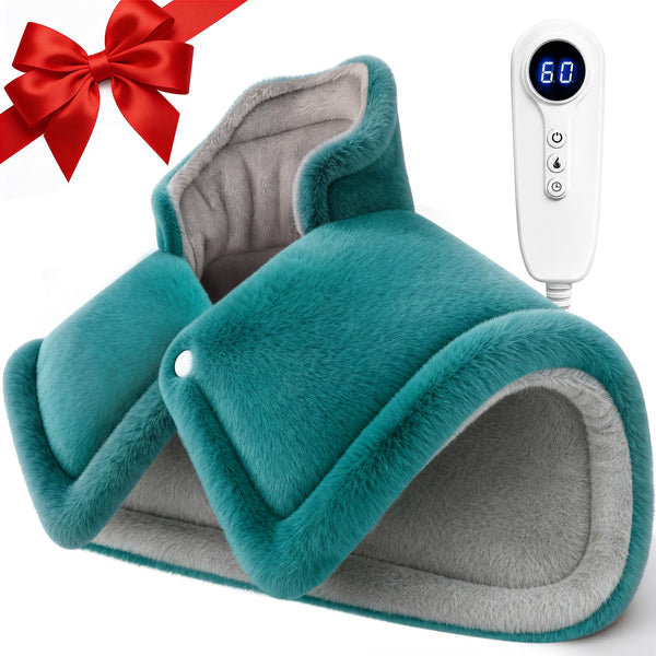 Mothers Day Gifts for Mom from Daughter or Son, IZZUBIZ Christmas Gifts for Women, Mom, Neck Shoulder Heating Pad Gifts for Men, Dad, Fathers Day,