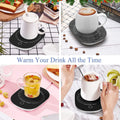 Coffee Mug Warmer for Desk with Auto Shut Off, Coffee Cup Warmer for Desk Office Home-Coffee Gifts Oval 4.8 inch