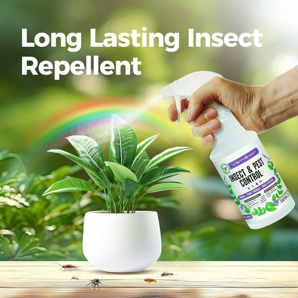 Peppermint Oil Insect & Pest Control Spray â 16Oz Natural Plant-Based Bug Killer for Spiders, Ants, Flies, and Other Insects, Safe for Home &