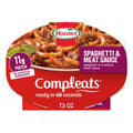 HORMEL COMPLEATS Spaghetti & Meat Sauce Microwave Tray, 7.5 oz. (7 Pack) Spaghetti with Meat Sauce