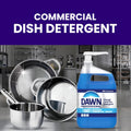 Dawn PRO Manual Pot and Pan Detergent, Dish Soap Liquid for Dishwashing by Hand, Bulk Concentrate for Commercial Use, 5 gal 640 Fl Oz (Pack of 1)
