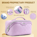 BOYATU Travel Makeup Bag for Women: Large Capacity Cosmetic Bags Organizer, Waterproof Toiletry Make up Case Gift for Her Girlfriend Best Friend