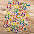Melissa & Doug Self-Correcting Alphabet Wooden Puzzles with Storage Box (52 Pcs)