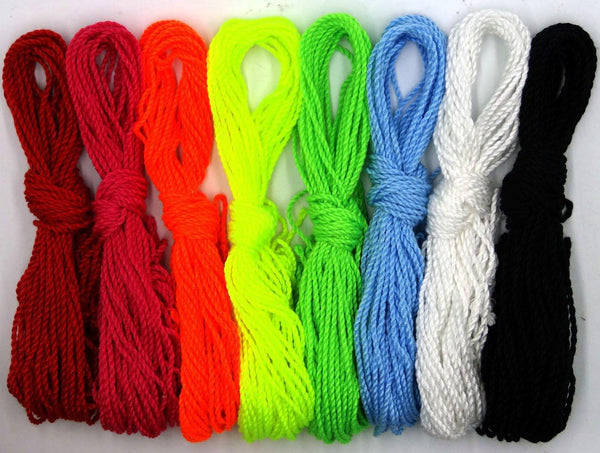 Penta Angel 80 Yoyo String (10 Each - Florescent Lime Green, Yellow, Orange，Blue ,Rose ,Red ,Black and White)
