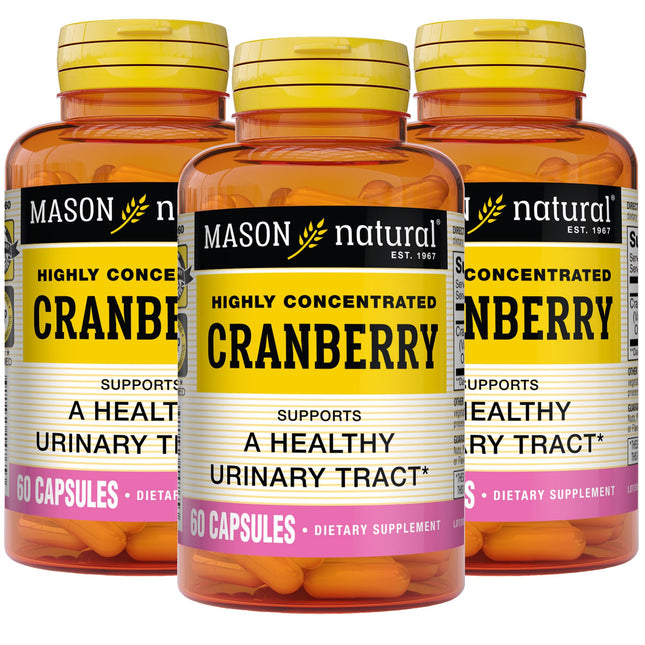 MASON NATURAL Cranberry Highly Concentrated 900 Mg, 3 Month Supply, Antioxidant 