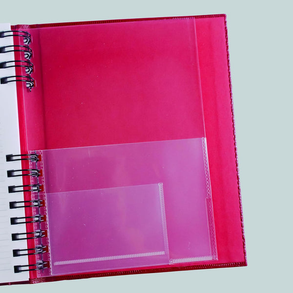 Brownline® 2025 Coilpro™ Daily/Monthly Planner, Untimed Journal, 12 Months, January to December, Twin-Wire Binding, 8.25" X 5.75", Bright Red (CB389C.RED-25)