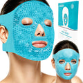 ZNÖCUETÖD Cold Face Eye Mask Ice Pack Reduce Facial Puff, Dark Circles, Hot Cold Compress Pack, Face SPA Gift for Woman Sleeping, Pressure,