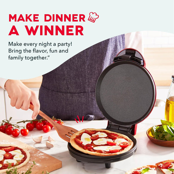Dash Round Express Electric - Pancake Maker & Eggs Griddle System - Healthy Breakfast Maker - Quick Heat-Up & Easy Cleanup - nonstick surface -