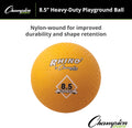 Champion Sports Playground Balls – Single Balls & Sets, Multiple Colors, Durable Nylon-Wound Construction for Kickball & Indoor/Outdoor Play 8.5