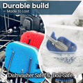 Multipurpose Dual Sided Triple Layer Dish Sponges Kitchen | Boil Safe Scratch Free Odor Resistant Extra Durable | Flexible and Durable Design for