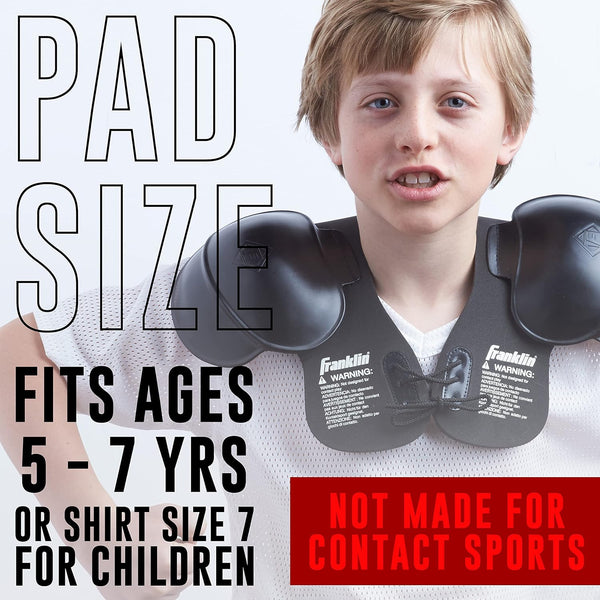 Franklin Sports Youth Dress-Up Shoulder Pads One Size - Youth