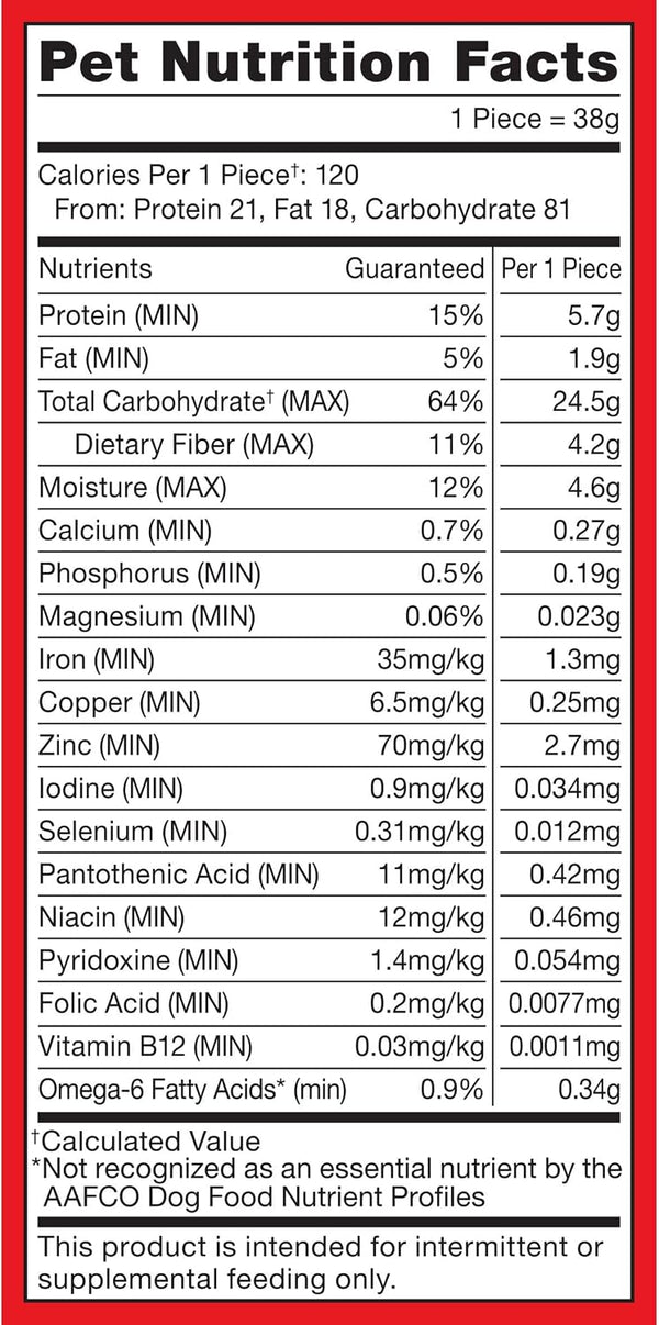 Milk-Bone Crunchy Large Dog Treats, 24 Oz. Box, Original Beef Flavor Large 24 Ounce (Pack of 1)