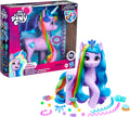 My Little Pony: Tell Your Tale Rainbow Styles Izzy Moonbow, Hair Styling Figure with Sounds, 9.5-Inch Unicorn Toys for Girls and Boys Ages 4+