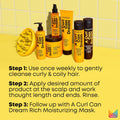 Matrix a Curl Can Dream Deep Cleansing Shampoo for Curly & Coily Hair, Clarifying Shampoo, Preserves Curl Pattern, Removes Build Up, Silicone-Free
