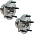 TRQ Front Left and Right Wheel Bearing and Hub Assembly Set 2 Piece Compatible with 2011-2017 Honda Odyssey BHA53813