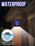 Bug Zapper Outdoor, Mosquito Zapper with LED Light, Fly Zapper Outdoor Indoor, Insect Zapper Electric Fly Traps, Plug in Mosquito Killer for Patio