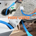 Sealegend 2 Pieces Dryer Vent Cleaner Kit Dryer Lint Vacuum Attachment Hose