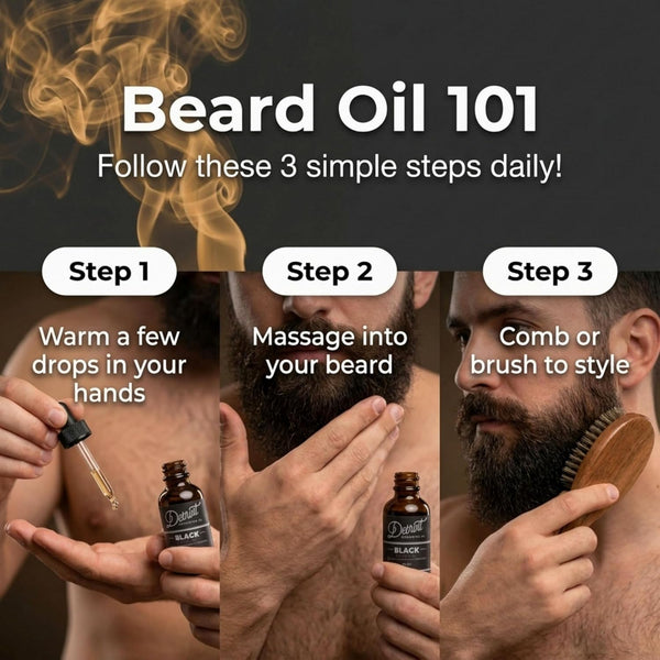 Detroit Grooming Co. Beard Oil | Ironwood | Natural Formula, 2 oz Ironwood 2 Fl Oz (Pack of 1)