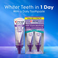 Crest 3Dwhite Brilliance Deep Stain Remover Brilliant White Toothpaste - 3.1Oz/2Pk