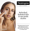 Neutrogena Hydro Boost Fragrance Free Hydrating Gel Facial Cleanser with Hyaluronic Acid, Daily Foaming Face Wash & Makeup Remover, Gentle Face