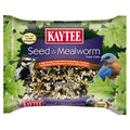 Kaytee Wild Bird Seed & Mealworm Seed Cake Food For Bluebirds, Chickadees, Woodpeckers and More, 1.4 Pound 1.4 Pound (Pack of 1)