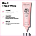 Revlon PhotoReady Rose Glow Face Gloss Makeup Primer, 1 fl oz Pink 1 Fl Oz (Pack of 1)
