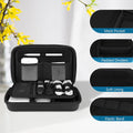 Procase Hard Travel Electronic Organizer Case for Macbook Power Adapter Chargers Cables Power Bank Apple Magic Mouse Apple Pencil USB Flash Disk