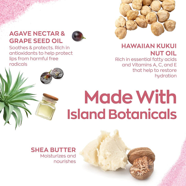 Hanalei Hydrating Lip Treatment Balm Ã¢ÂÂ Cruelty-Free, Paraben-Free Moisturizer for Severely Dry, Chapped Lips Ã¢ÂÂ Kukui Oil, Shea Butter &