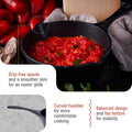 Victoria Cast Iron Saucepan, Cast Iron Melting Pot, Made in Colombia, 2QT 2 Quarts