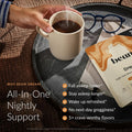 BEAM Dream Sleep Powder – Magnesium Sleep Aid for Adults with Melatonin, L-Theanine, Reishi Mushroom & Apigenin, Sleep Supplement, Sleep Cocoa Hot