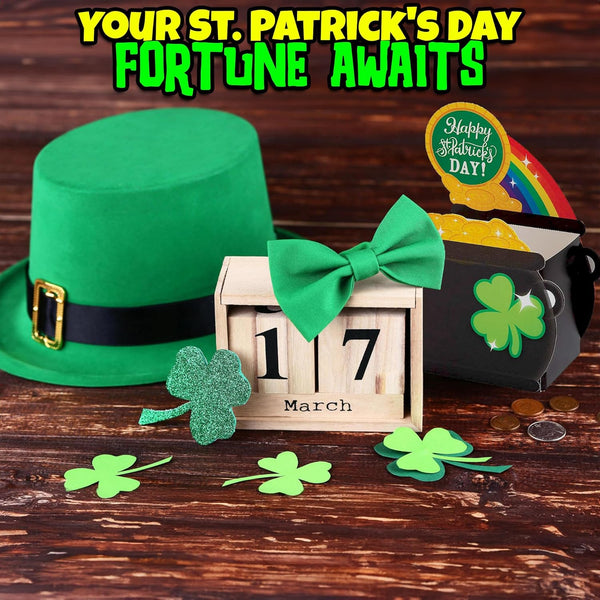 Fun Express ST PATS POT of GOLD TREAT BOX - Party Supplies - 12 Pieces