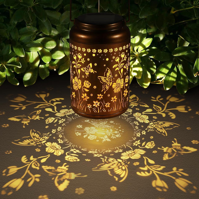Solar Lantern Outdoor Hanging Lights Christmas Birthday Gifts for Women Mom and 
