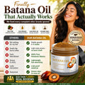 YBW Batana Oil for Hair Growth Dr. Sebi Organic, Natural, Pure and 100% Raw Batana Oil Paste from Honduras - Botana Enhances Hair Thickness,