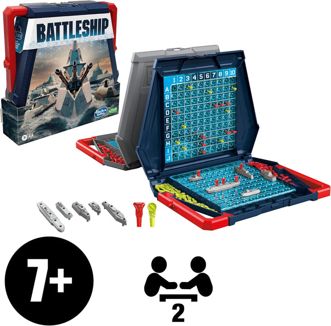 Classic Board Game | Strategy Games for Kids and Adults | Ages 7+ | 2 Players | 