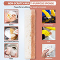 Natural Dish Sponge 24 Pack, Non-Scratch Scrub Sponge, Eco Multipurpose Kitchen Sisal Fiber Cellulose Sponge, Odor-Less Dual-Sided for Dish