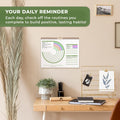 Clever Fox Habit Calendar Circle Ã¢ÂÂ 24-Month Inspirational Daily Habit Tracker with Colorful Pages Ã¢ÂÂ Routine & Goal Planner Journal (Black)